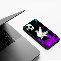Чехол iPhone 11 Pro матовый LIL PEEP CRY BABY, цвет: 3D-черный — фото 2
