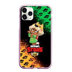 Чехол iPhone 11 Pro матовый BRAWL STARS NITA