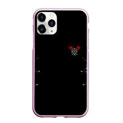 Чехол iPhone 11 Pro матовый ТИКТОКЕР - PAYTON MOORMEIE, цвет: 3D-розовый