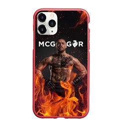 Чехол iPhone 11 Pro матовый Conor McGregor