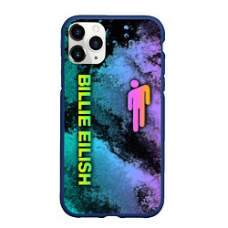 Чехол iPhone 11 Pro матовый BILLIE EILISH, цвет: 3D-тёмно-синий