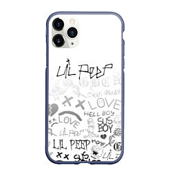 Чехол iPhone 11 Pro матовый LIL PEEP