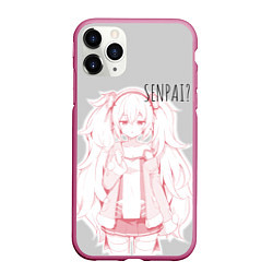 Чехол iPhone 11 Pro матовый Kawaii loli anime