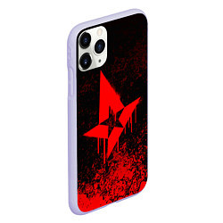 Чехол iPhone 11 Pro матовый ASTRALIS, цвет: 3D-светло-сиреневый — фото 2