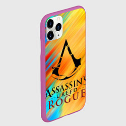 Чехол iPhone 11 Pro матовый Assassin's Creed: Rogue, цвет: 3D-фиолетовый — фото 2