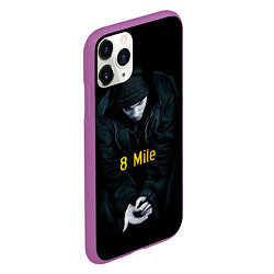 Чехол iPhone 11 Pro матовый EMINEM, цвет: 3D-фиолетовый — фото 2