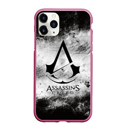 Чехол iPhone 11 Pro матовый Assassin’s Creed, цвет: 3D-малиновый