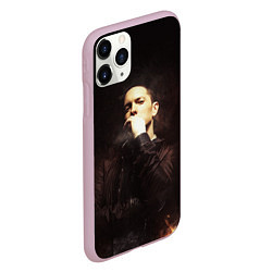 Чехол iPhone 11 Pro матовый EMINEM, цвет: 3D-розовый — фото 2