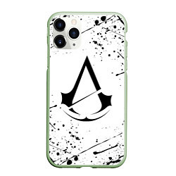 Чехол iPhone 11 Pro матовый ASSASSINS CREED, цвет: 3D-салатовый