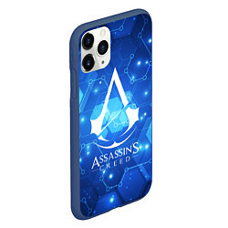 Чехол iPhone 11 Pro матовый ASSASSINS CREED, цвет: 3D-тёмно-синий — фото 2