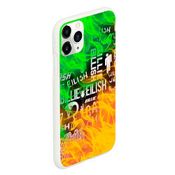Чехол iPhone 11 Pro матовый BILLIE EILISH, цвет: 3D-белый — фото 2