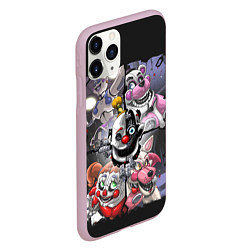 Чехол iPhone 11 Pro матовый Five Nights at Freddy, цвет: 3D-розовый — фото 2