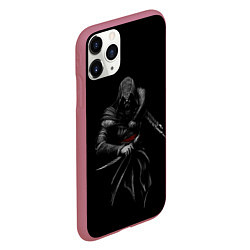 Чехол iPhone 11 Pro матовый Assassin’s Creed, цвет: 3D-малиновый — фото 2