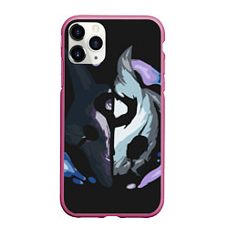 Чехол iPhone 11 Pro матовый League of Legends, цвет: 3D-малиновый