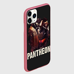 Чехол iPhone 11 Pro матовый Pantheon, цвет: 3D-малиновый — фото 2