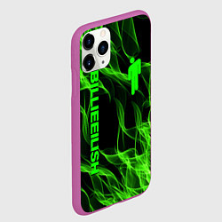 Чехол iPhone 11 Pro матовый BILLIE EILISH, цвет: 3D-фиолетовый — фото 2