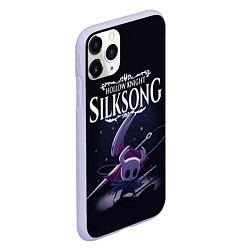 Чехол iPhone 11 Pro матовый Hollow Knight, цвет: 3D-светло-сиреневый — фото 2