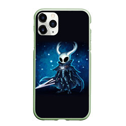 Чехол iPhone 11 Pro матовый Hollow Knight, цвет: 3D-салатовый