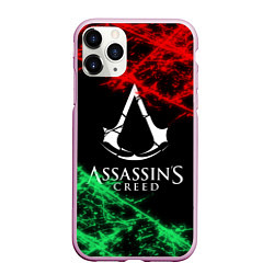 Чехол iPhone 11 Pro матовый Assassin’s Creed: Red & Green