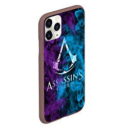 Чехол iPhone 11 Pro матовый Assassin's Creed, цвет: 3D-коричневый — фото 2