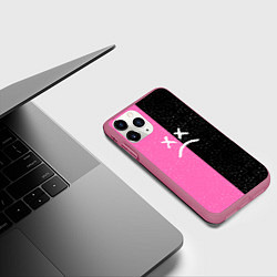 Чехол iPhone 11 Pro матовый Witchblades, цвет: 3D-малиновый — фото 2