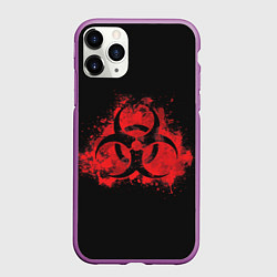 Чехол iPhone 11 Pro матовый Plague Inc