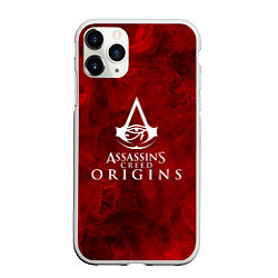 Чехол iPhone 11 Pro матовый Assassin??s Creed Origins, цвет: 3D-белый
