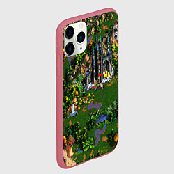 Чехол iPhone 11 Pro матовый Heroes of Might and Magic, цвет: 3D-малиновый — фото 2