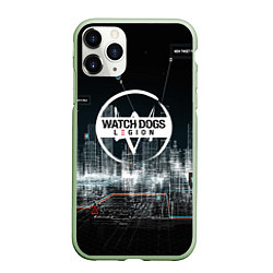 Чехол iPhone 11 Pro матовый WATCH DOGS:LEGION