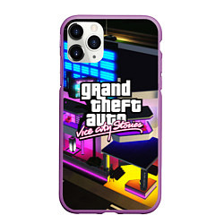 Чехол iPhone 11 Pro матовый GTA:VICE CITY