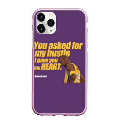 Чехол iPhone 11 Pro матовый Kobe Bryant