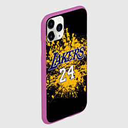 Чехол iPhone 11 Pro матовый Kobe Bryant, цвет: 3D-фиолетовый — фото 2