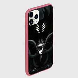 Чехол iPhone 11 Pro матовый Hollow Knight, цвет: 3D-малиновый — фото 2