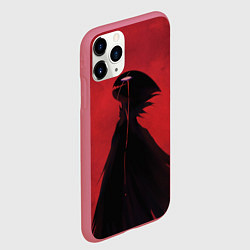 Чехол iPhone 11 Pro матовый Hollow Knight, цвет: 3D-малиновый — фото 2