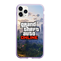 Чехол iPhone 11 Pro матовый GTA ONLINE