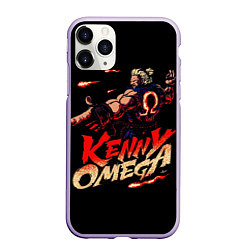Чехол iPhone 11 Pro матовый Kenny Omega Street Fighter