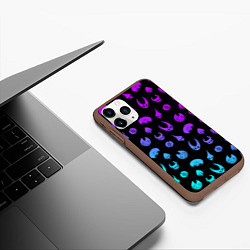 Чехол iPhone 11 Pro матовый Hollow Knight, цвет: 3D-коричневый — фото 2