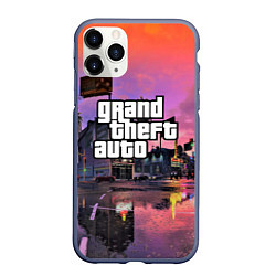 Чехол iPhone 11 Pro матовый GTA VI