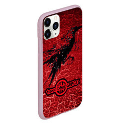 Чехол iPhone 11 Pro матовый Three Days Grace art, цвет: 3D-розовый — фото 2