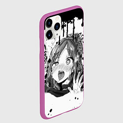 Чехол iPhone 11 Pro матовый АХЕГАО, цвет: 3D-фиолетовый — фото 2