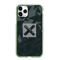 Чехол iPhone 11 Pro матовый Cross