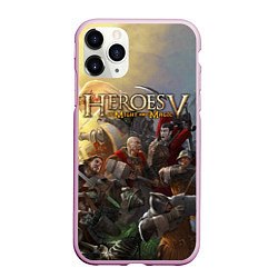 Чехол iPhone 11 Pro матовый Heroes of Might and Magic, цвет: 3D-розовый