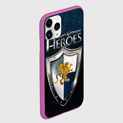 Чехол iPhone 11 Pro матовый Heroes of Might and Magic, цвет: 3D-фиолетовый — фото 2
