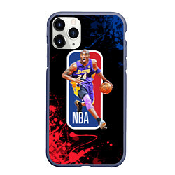 Чехол iPhone 11 Pro матовый KOBE BRYANT, цвет: 3D-серый