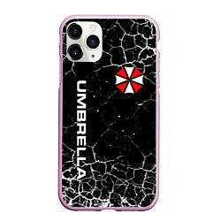 Чехол iPhone 11 Pro матовый UMBRELLA CORPORATION, цвет: 3D-розовый