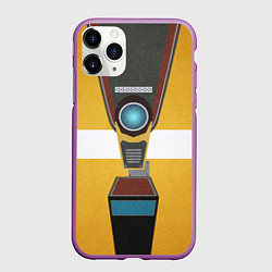 Чехол iPhone 11 Pro матовый CL4P-TP, цвет: 3D-фиолетовый