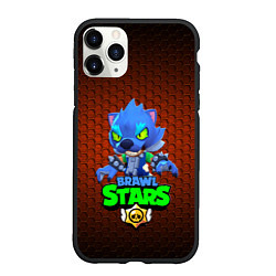 Чехол iPhone 11 Pro матовый Brawl stars, цвет: 3D-черный