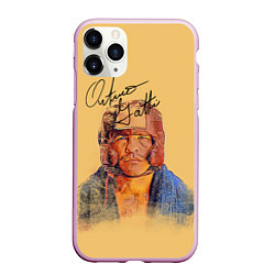 Чехол iPhone 11 Pro матовый Arturo Gatti, цвет: 3D-розовый