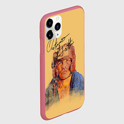 Чехол iPhone 11 Pro матовый Arturo Gatti, цвет: 3D-малиновый — фото 2