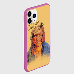 Чехол iPhone 11 Pro матовый Arturo Gatti, цвет: 3D-фиолетовый — фото 2